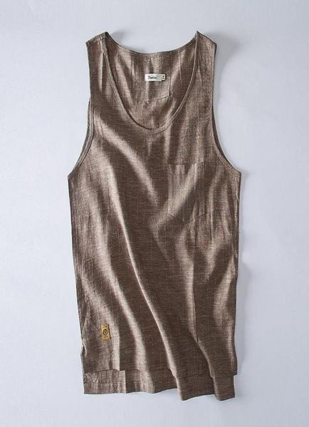 men039s tank mens sleeveless vest japan style summer breathable soft linen male excellent striped undershirt pockets casua7373196, White;black
men039s tank mens sleeveless vest japan style summer breathable soft linen male excellent striped undershirt pockets casua7373196, White;black