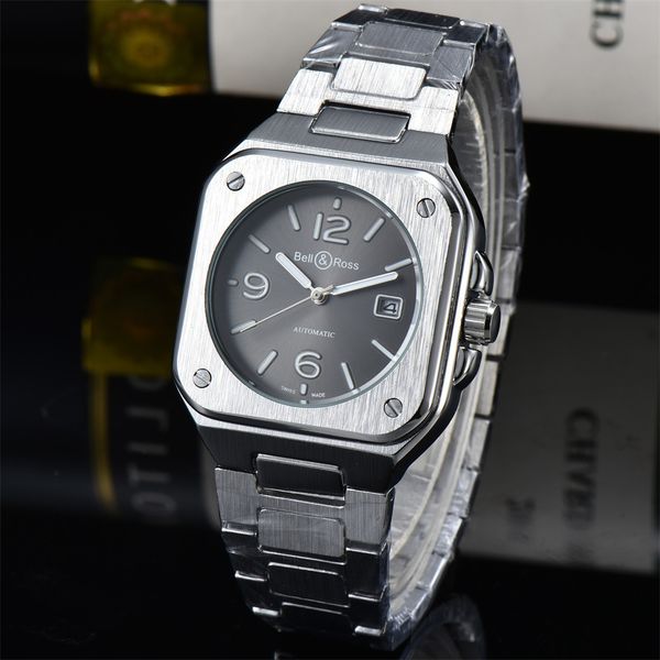 brand bell ross br-05 series mens watch casual rubber belt automatic multifunction chronograph watches designer movement quartz montre, Slivery;black
brand bell ross br-05 series mens watch casual rubber belt automatic multifunction chronograph watches designer movement quartz montre, Slivery;black