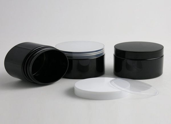 20 x 150g 5oz black plastic jar with lid cosmetic jars empty containers sample cream jars packaging1725679
20 x 150g 5oz black plastic jar with lid cosmetic jars empty containers sample cream jars packaging1725679