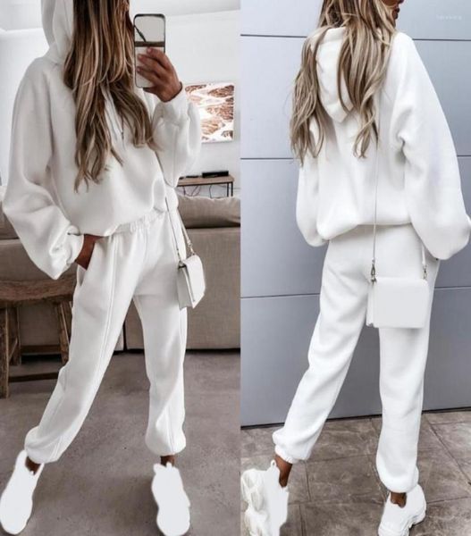 women039s two piece pants 1 set hoodie women hooded drawstring solid color long sleeve sports sweatshirt pockets trousers casua9745222, White
women039s two piece pants 1 set hoodie women hooded drawstring solid color long sleeve sports sweatshirt pockets trousers casua9745222, White