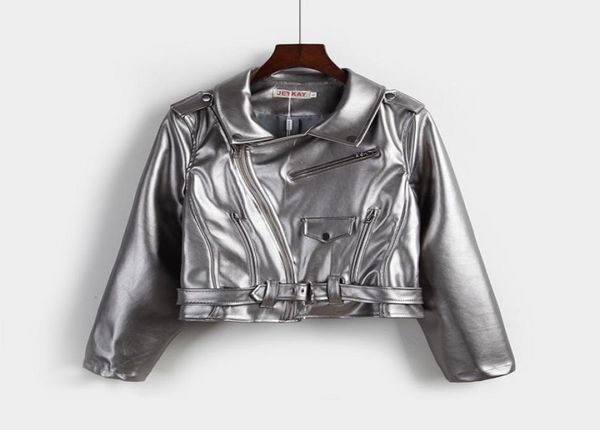 women punk cool style jacket short pu leather coat turndown collar silver more pockets and more zipper jacket outwear9724311, Black;brown
women punk cool style jacket short pu leather coat turndown collar silver more pockets and more zipper jacket outwear9724311, Black;brown