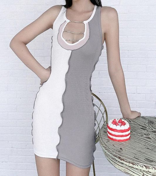 women bodycon ribbed dress diamonds v neck striped patchwork skinny sleeveless fitness fashion casual streetwear dresses9095170, Black;gray
women bodycon ribbed dress diamonds v neck striped patchwork skinny sleeveless fitness fashion casual streetwear dresses9095170, Black;gray