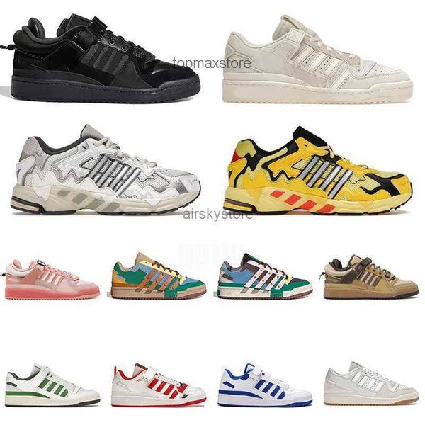 men women bad bunny forum buckle back to school running shoes cream yellow easter egg patchwork beige white mens trainers sneakers, Black
men women bad bunny forum buckle back to school running shoes cream yellow easter egg patchwork beige white mens trainers sneakers, Black