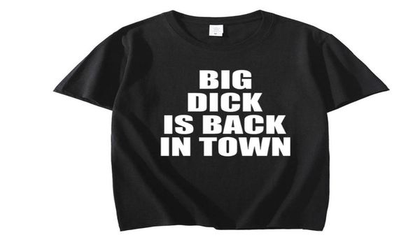 men039s tshirts big dick is back in town letter print t shirt funny birthday gift for friend husband men summer tshirt street5888045, White;black
men039s tshirts big dick is back in town letter print t shirt funny birthday gift for friend husband men summer tshirt street5888045, White;black