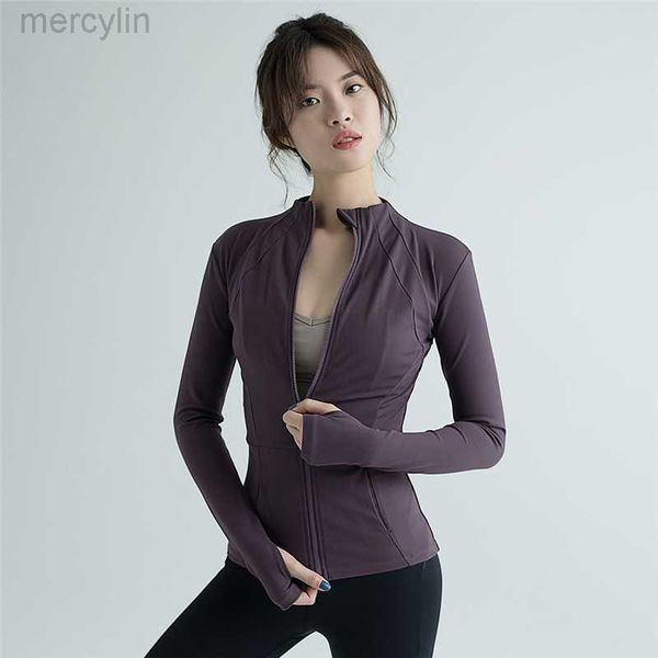designer yoga dress women's standing neck zipper sports coat spring and autumn warm fit fitness long sleeve jacket alos jacket, Black;brown
designer yoga dress women's standing neck zipper sports coat spring and autumn warm fit fitness long sleeve jacket alos jacket, Black;brown