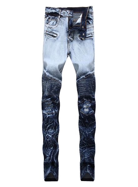 mens biker jeans holes ripped colors patchwork straight jeans fashion street jeans8940870, Blue
mens biker jeans holes ripped colors patchwork straight jeans fashion street jeans8940870, Blue