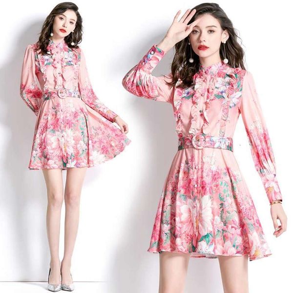 womens clothing spring and summer wavy wide skirt printed dress high class elegant french style, Black;gray
womens clothing spring and summer wavy wide skirt printed dress high class elegant french style, Black;gray