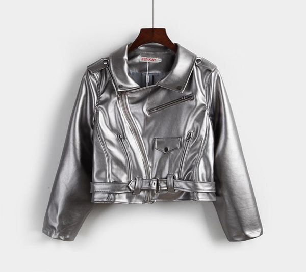 women punk cool style jacket short pu leather coat turndown collar silver more pockets and more zipper jacket outwear4841776, Black;brown
women punk cool style jacket short pu leather coat turndown collar silver more pockets and more zipper jacket outwear4841776, Black;brown