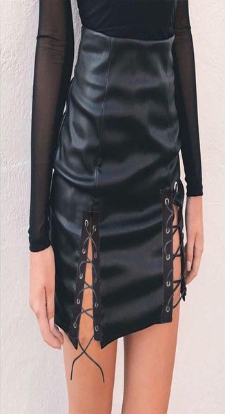women black pencil bandage short skirts elegant pu faux leather high waist female mini drs4363463
women black pencil bandage short skirts elegant pu faux leather high waist female mini drs4363463