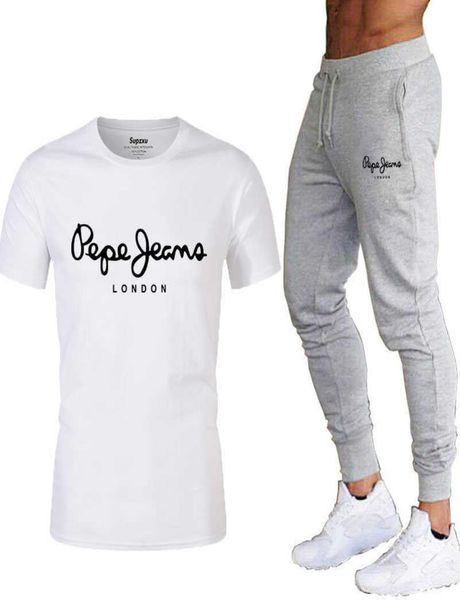 2021 latest pepejeanslondon tshirt summer men039s shortsleeved popular tshirt men039s 2piece suit g09184388818, Gray
2021 latest pepejeanslondon tshirt summer men039s shortsleeved popular tshirt men039s 2piece suit g09184388818, Gray