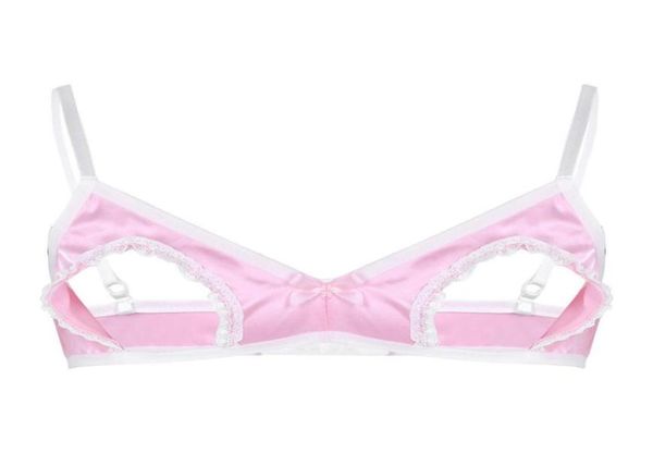 mens sissy lingerie open cup lace bra soft smooth satin spaghetti straps hollow out nipples wire no padded bras5059965, Red;black
mens sissy lingerie open cup lace bra soft smooth satin spaghetti straps hollow out nipples wire no padded bras5059965, Red;black