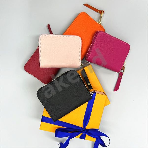 genuine leather purse card holder luxurys designer wallet men women's holders single coin black lambskin min279p, Red;black
genuine leather purse card holder luxurys designer wallet men women's holders single coin black lambskin min279p, Red;black