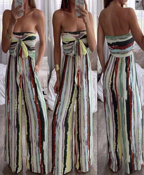 fashion women summer strapless jumpsuit backless vintage bandage romper striped jumpsuits party wide leg long pants5422626, Black;white
fashion women summer strapless jumpsuit backless vintage bandage romper striped jumpsuits party wide leg long pants5422626, Black;white