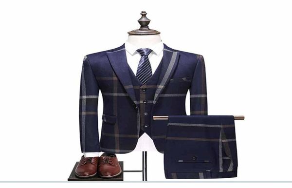 3 piecejacketvestpant nevy blue men suit tailor wedding male slim fit plaid business tuxedo9916074, White;black
3 piecejacketvestpant nevy blue men suit tailor wedding male slim fit plaid business tuxedo9916074, White;black