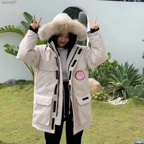 quality big goose down jacket 08 expedition canadian wolf fur collar parker coat designer jackets men women winter hooded warm coat, Black
quality big goose down jacket 08 expedition canadian wolf fur collar parker coat designer jackets men women winter hooded warm coat, Black