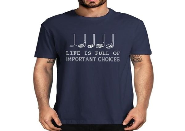 cotton life is full of important choices with golf clubs men039s 100 cotton short sleeve tshirt women funny tee gifts 7097421, White;black
cotton life is full of important choices with golf clubs men039s 100 cotton short sleeve tshirt women funny tee gifts 7097421, White;black
