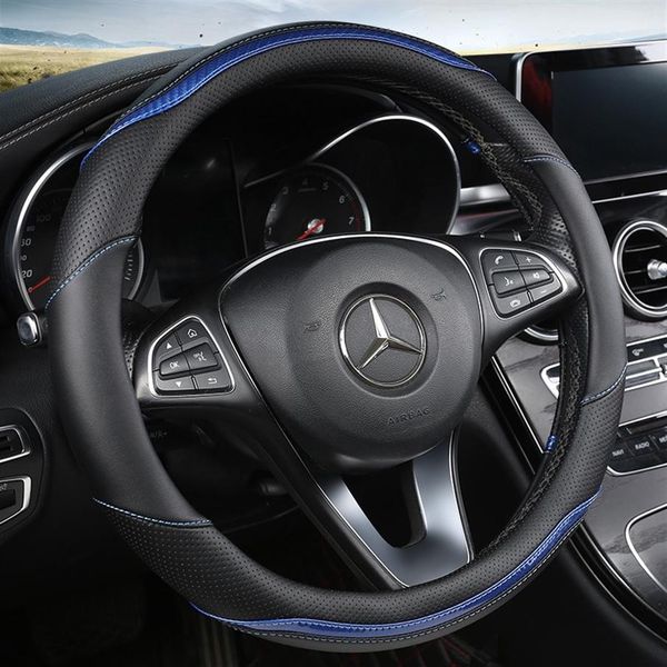 15 inch luxury car steering wheel cover breathable non-slip grip wear-resistant cars leather seat cushions auto accessories260k
15 inch luxury car steering wheel cover breathable non-slip grip wear-resistant cars leather seat cushions auto accessories260k