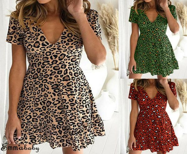 fashion womens leopard mini dress ladies evening party cocktail short sundress8409799, Black;gray
fashion womens leopard mini dress ladies evening party cocktail short sundress8409799, Black;gray