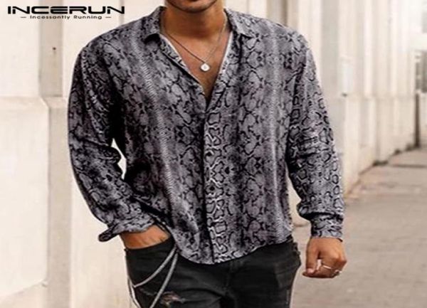 men039s casual shirts incerun fashion printed shirt men long sleeve streetwear brand personality party turndown collar ch5615672, White;black
men039s casual shirts incerun fashion printed shirt men long sleeve streetwear brand personality party turndown collar ch5615672, White;black