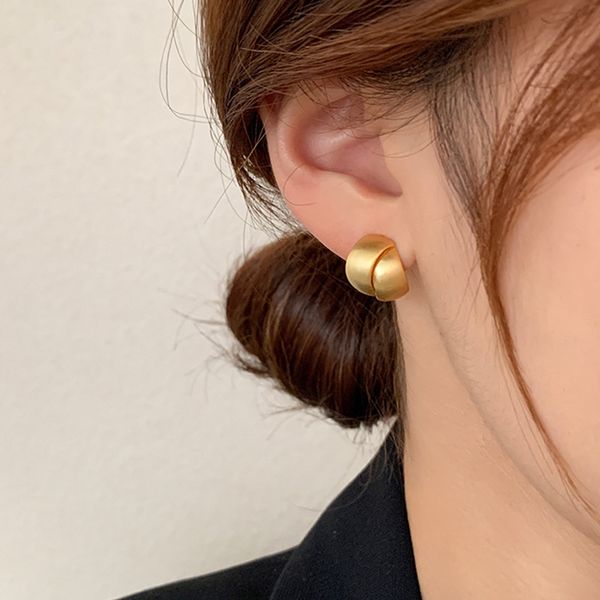 niche design gold -colored scrub round earrings female high -level personality wild earring earrings for woman, Golden;silver
niche design gold -colored scrub round earrings female high -level personality wild earring earrings for woman, Golden;silver