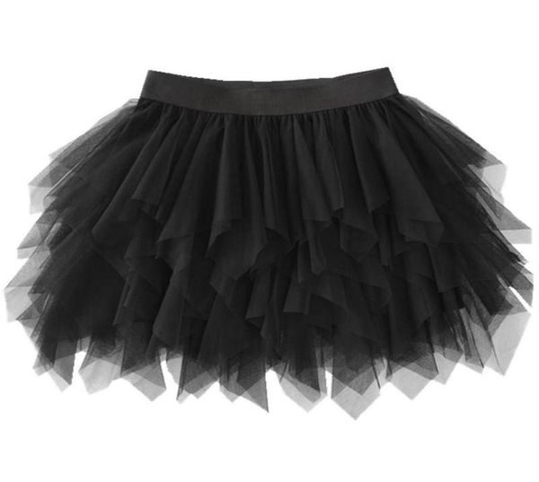 skirts women fashion mesh mini skirt high waist ruffled irregular black gauze ball gown layered fairy princess elastic tutu9275658
skirts women fashion mesh mini skirt high waist ruffled irregular black gauze ball gown layered fairy princess elastic tutu9275658