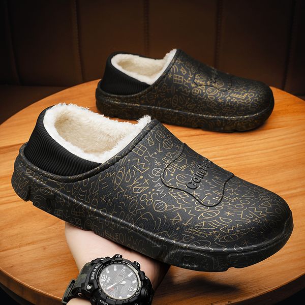 slippers home slipper winter waterproof eva slippers plush warm lining man house warm clogs women shoe 230818, Black
slippers home slipper winter waterproof eva slippers plush warm lining man house warm clogs women shoe 230818, Black