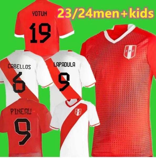 2023 2024 peru soccer jerseys lapadula luis lberico pineau cuevas cartagena tapia valera aquino national team 23 24 football shirt men kids, Black;yellow
2023 2024 peru soccer jerseys lapadula luis lberico pineau cuevas cartagena tapia valera aquino national team 23 24 football shirt men kids, Black;yellow