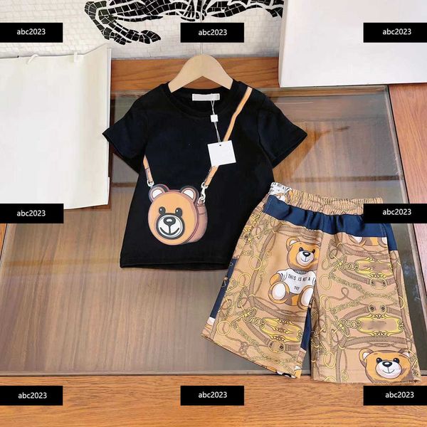 new kids clothes child sets baby 2pcs summer tracksuit outdoor messenger bag pattern t-shirt and stylish shorts size 110-160 cm feb21, White
new kids clothes child sets baby 2pcs summer tracksuit outdoor messenger bag pattern t-shirt and stylish shorts size 110-160 cm feb21, White