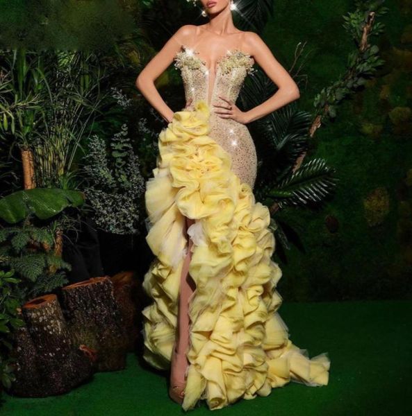 gorgeous evening dresses with crystal sleeveless glitter sequins sheath prom dress ruched custom made long pageant gown robe de ma1090657, Black
gorgeous evening dresses with crystal sleeveless glitter sequins sheath prom dress ruched custom made long pageant gown robe de ma1090657, Black