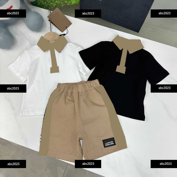 new kids clothes child sets baby 2pcs plaid lapel t-shirt and khaki shorts summer outdoors tracksuit size 100-150 cm mar01, White
new kids clothes child sets baby 2pcs plaid lapel t-shirt and khaki shorts summer outdoors tracksuit size 100-150 cm mar01, White