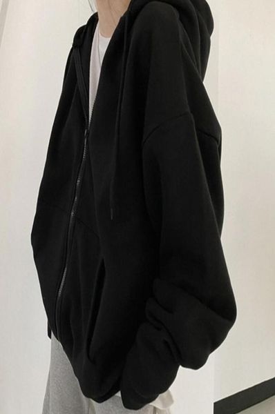hoodies harajuku women oversize korean version coat casual solid zipper coats sweatshirt long sleeve hooded streetwear jackets6820678, Black;brown
hoodies harajuku women oversize korean version coat casual solid zipper coats sweatshirt long sleeve hooded streetwear jackets6820678, Black;brown