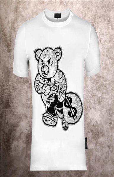 europe station printing phillip plain2021 summer men039s bear purse diamond pp short sleeve tshirt7357813, White;black
europe station printing phillip plain2021 summer men039s bear purse diamond pp short sleeve tshirt7357813, White;black