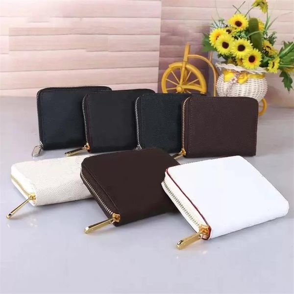 brand designer women pu short wallets card holder luxurys men clutch bag zippy coin purse small 76006208p, Red;black
brand designer women pu short wallets card holder luxurys men clutch bag zippy coin purse small 76006208p, Red;black