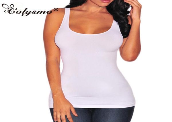 colysmo s6xl womens cotton blend tank sleeveless round neck regular back solid plain vest singlets plus size2551913, White
colysmo s6xl womens cotton blend tank sleeveless round neck regular back solid plain vest singlets plus size2551913, White