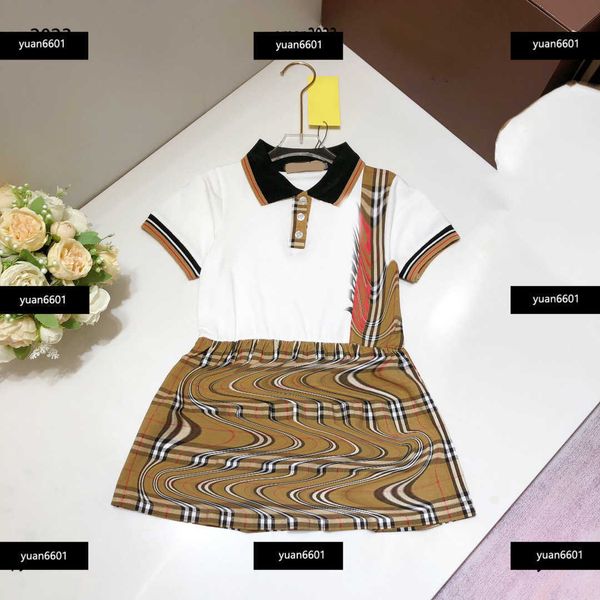 luxury kids designer clothes girl skirt baby summer dress new product polo shirt dress complete labels checkered pattern printed skirt, Red;yellow 
luxury kids designer clothes girl skirt baby summer dress new product polo shirt dress complete labels checkered pattern printed skirt, Red;yellow