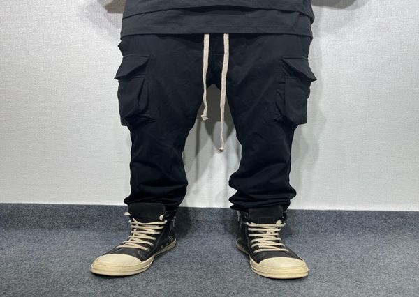 ro designer elastic pants ribbon decoration pants owens oversized cotton sweatpants hiphop streetwear men clothing8882151, Black
ro designer elastic pants ribbon decoration pants owens oversized cotton sweatpants hiphop streetwear men clothing8882151, Black