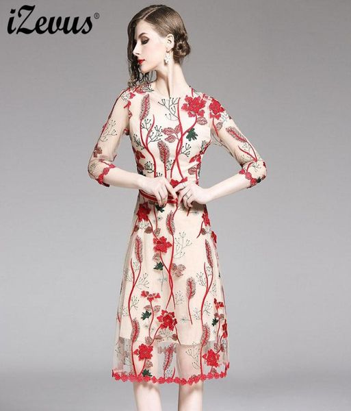 casual dresses izevus dress luxury embroidery mesh festa female red floral robe designer cocktail wedding party vest4786623, Black;gray
casual dresses izevus dress luxury embroidery mesh festa female red floral robe designer cocktail wedding party vest4786623, Black;gray