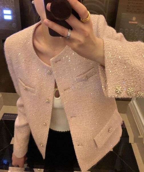 women039s oneck paillette sequined shinny bling tweed woolen short jacket coat plus size smlxl casacos7914258, Black;brown
women039s oneck paillette sequined shinny bling tweed woolen short jacket coat plus size smlxl casacos7914258, Black;brown