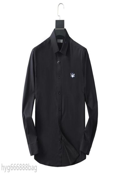 2022ss fashion designer men039s shirts luxury mens business casual shirt men dress shirts long sleeved slim fit shirts men medu3265713, White;black
2022ss fashion designer men039s shirts luxury mens business casual shirt men dress shirts long sleeved slim fit shirts men medu3265713, White;black
