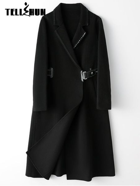 womens wool blends autumn chic woolen coat single button women long jacket casual fashion windbreaker outerwear female vintage lapel streetw, Black
womens wool blends autumn chic woolen coat single button women long jacket casual fashion windbreaker outerwear female vintage lapel streetw, Black