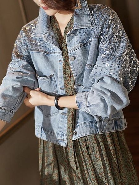 women s jackets denim jacket for women coats jean womens coat in outerwears 230821, Black;brown
women s jackets denim jacket for women coats jean womens coat in outerwears 230821, Black;brown