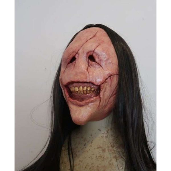 halloween costumes for scary halloween mask terror long hair demon red face demon exposed teeth demon latex long hair, Silver
halloween costumes for scary halloween mask terror long hair demon red face demon exposed teeth demon latex long hair, Silver