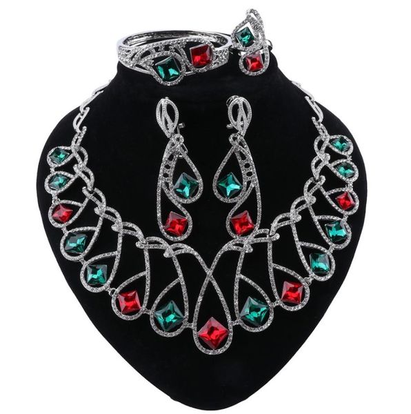 nigerian wedding african costume jewelry set dubai necklace bracelet earring ring for women party jewelry sets1399574, Slivery;golden
nigerian wedding african costume jewelry set dubai necklace bracelet earring ring for women party jewelry sets1399574, Slivery;golden