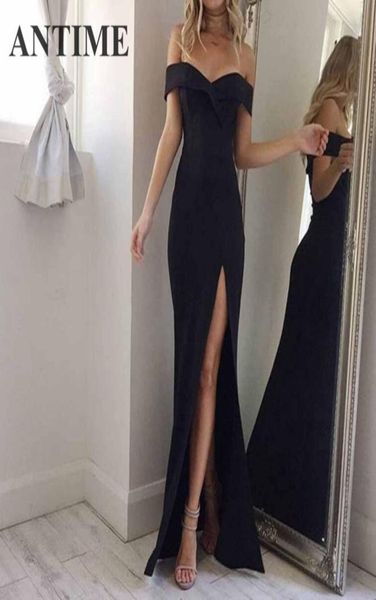 antime maxi split party dress women casual deep v neck spring summer short sleeve solid a line long elegant white dresses mx28704592, Black;gray
antime maxi split party dress women casual deep v neck spring summer short sleeve solid a line long elegant white dresses mx28704592, Black;gray