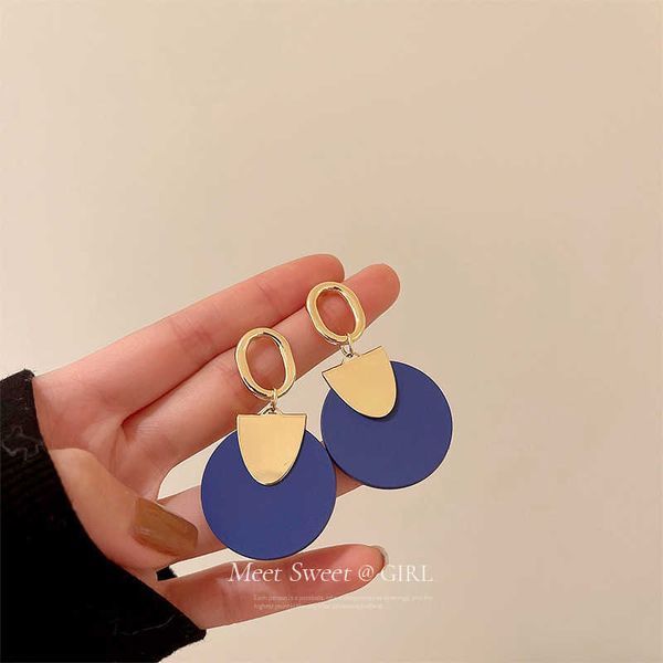 klein blue geometric round earrings for women's 2023 new fashion small style personality high grade earrings slim appearance, Golden
klein blue geometric round earrings for women's 2023 new fashion small style personality high grade earrings slim appearance, Golden