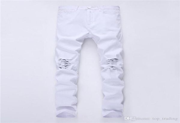 fashion wholeswag mens designer brand black jeans skinny ripped destroyed stretch slim fit hop hop pants with holes for men 1229497, Blue
fashion wholeswag mens designer brand black jeans skinny ripped destroyed stretch slim fit hop hop pants with holes for men 1229497, Blue