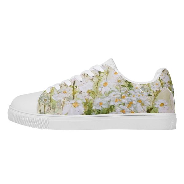 customized shoes men's fashionable casual shoes diy women's shoes white flowers on a white background f3-461
customized shoes men's fashionable casual shoes diy women's shoes white flowers on a white background f3-461