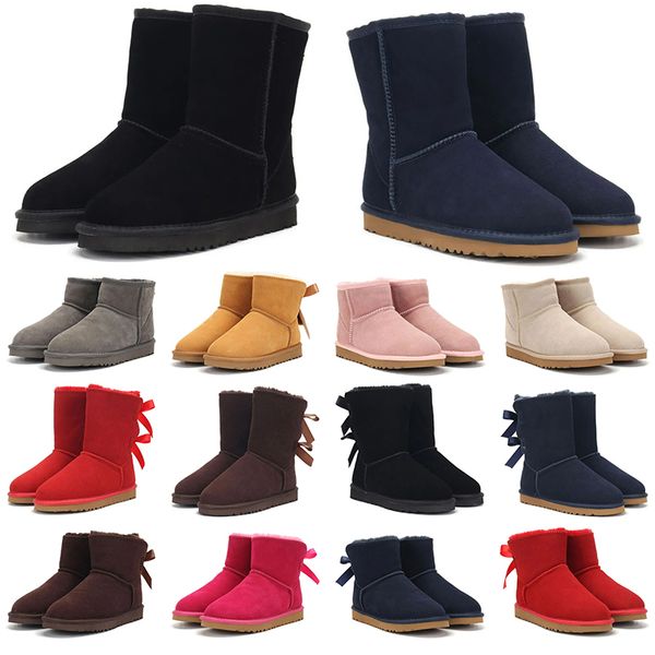 famous comfortable snow boots women's boot fur on leather short booties tazz boots black women designer shoes winter warm plush shoe ta
famous comfortable snow boots women's boot fur on leather short booties tazz boots black women designer shoes winter warm plush shoe ta