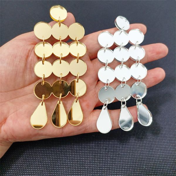 dots big mirror drop earrings for women geometric silver gold color trendy acrylic jewelry accessories
dots big mirror drop earrings for women geometric silver gold color trendy acrylic jewelry accessories