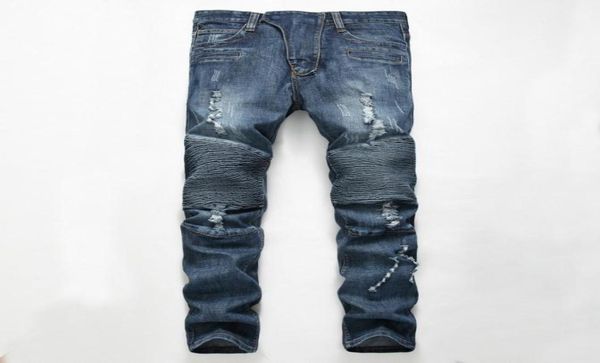 men039s ripped creased light jeans designer long slim trousers with holes mid rise straight size 2840 296362, Blue
men039s ripped creased light jeans designer long slim trousers with holes mid rise straight size 2840 296362, Blue